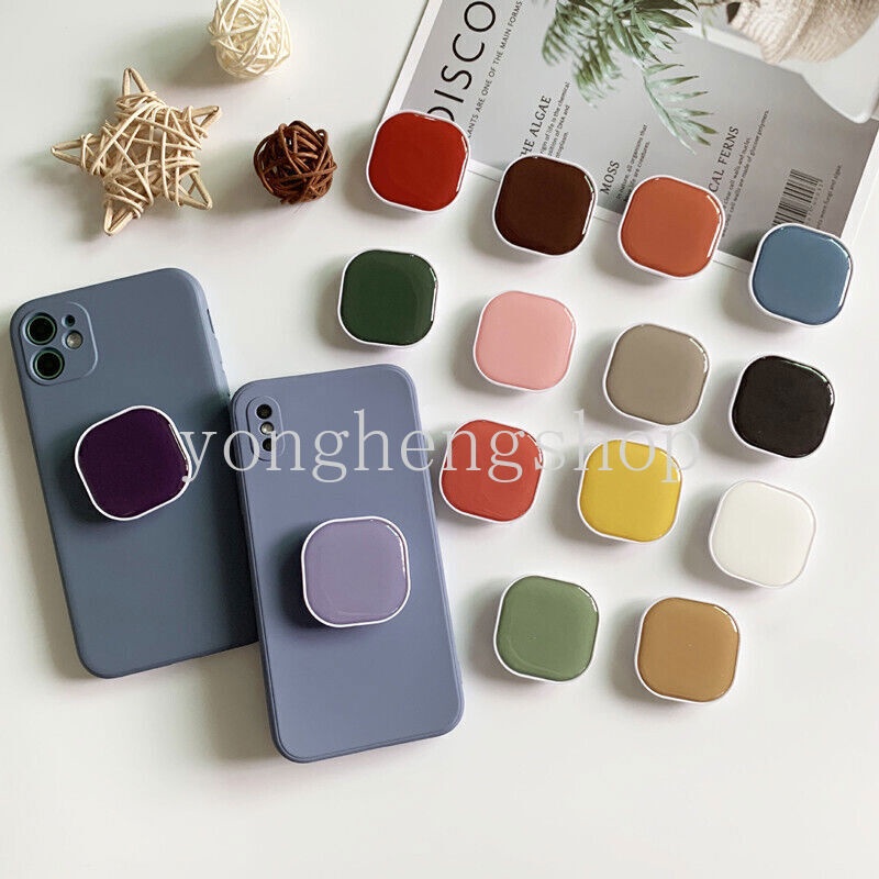 Popsocket Hp Universal Bentuk Kotak Ukuran Mini