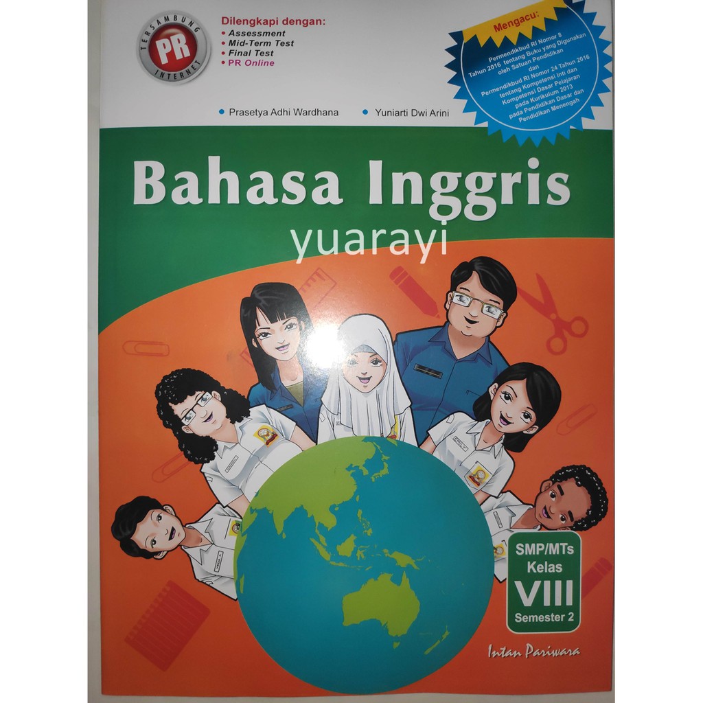 Lks Pr Bhs Inggris Wajib 8b K13 Intan Pariwara Shopee Indonesia