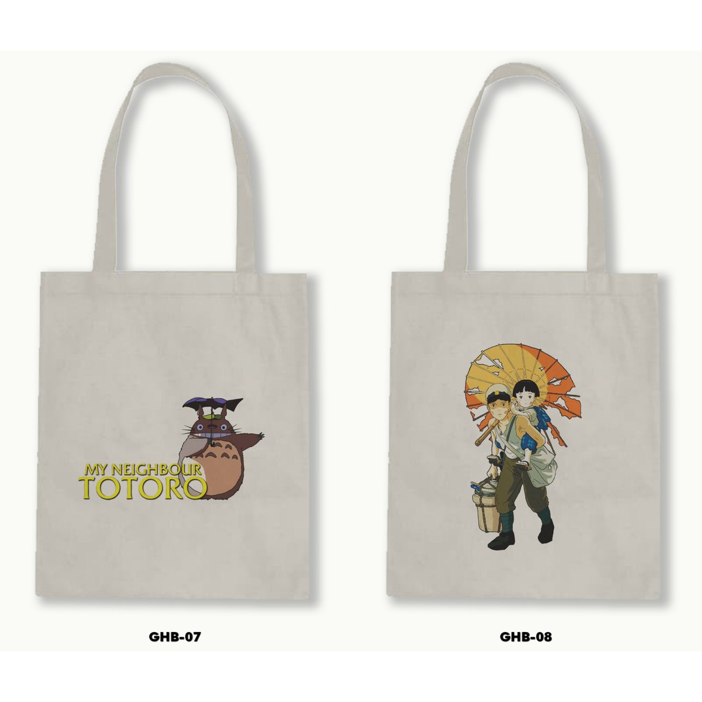 TOTE BAG BLACU - STUDIO GHIBLI