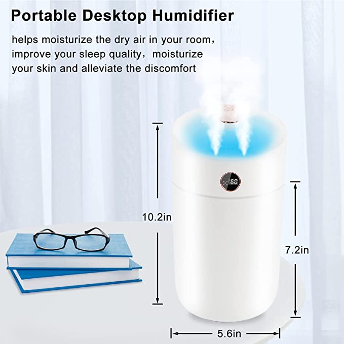 Moi 3000ML Large Capacity Humidifier Diffuser Aromateraphy