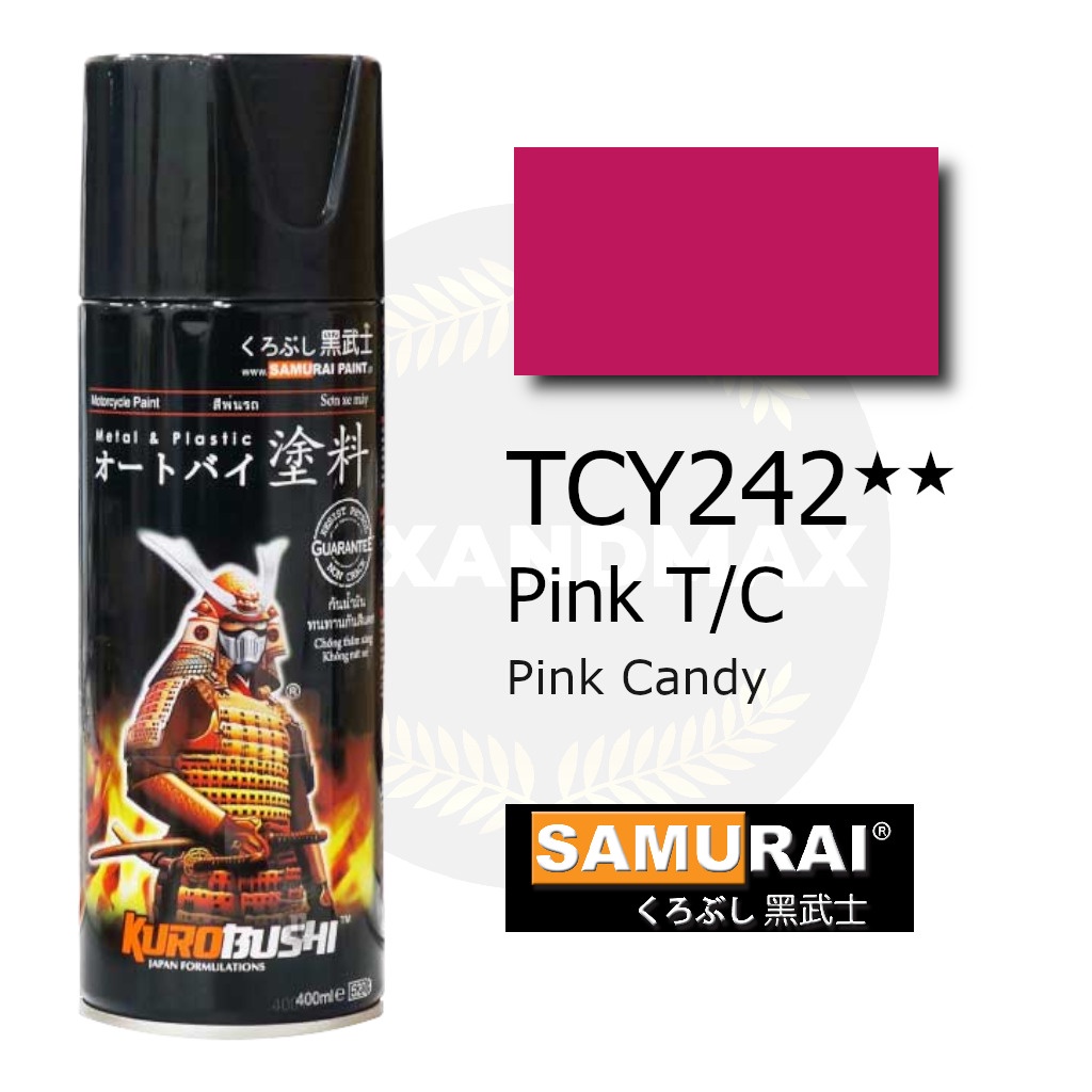 Samurai Paint Pink T/C TCY242  400 ml - Cat Semprot