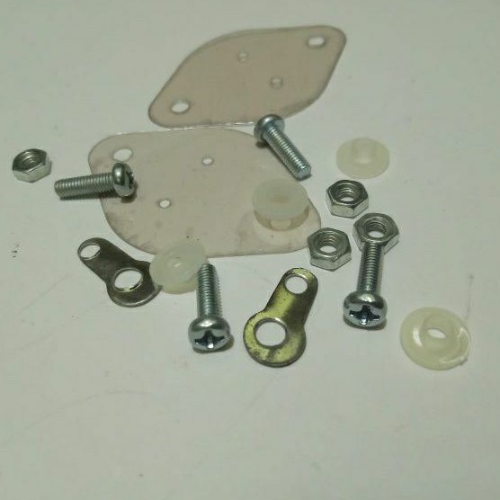 isolator / mika transistor kodok/jengkolan