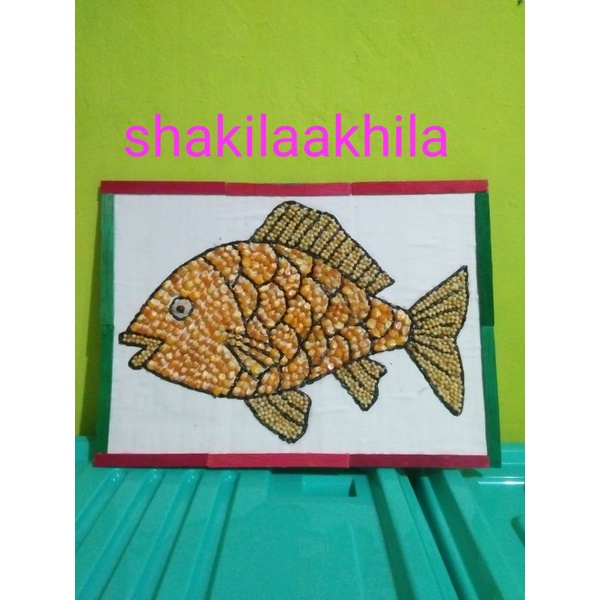 Kolase Ikan Biji Bijian