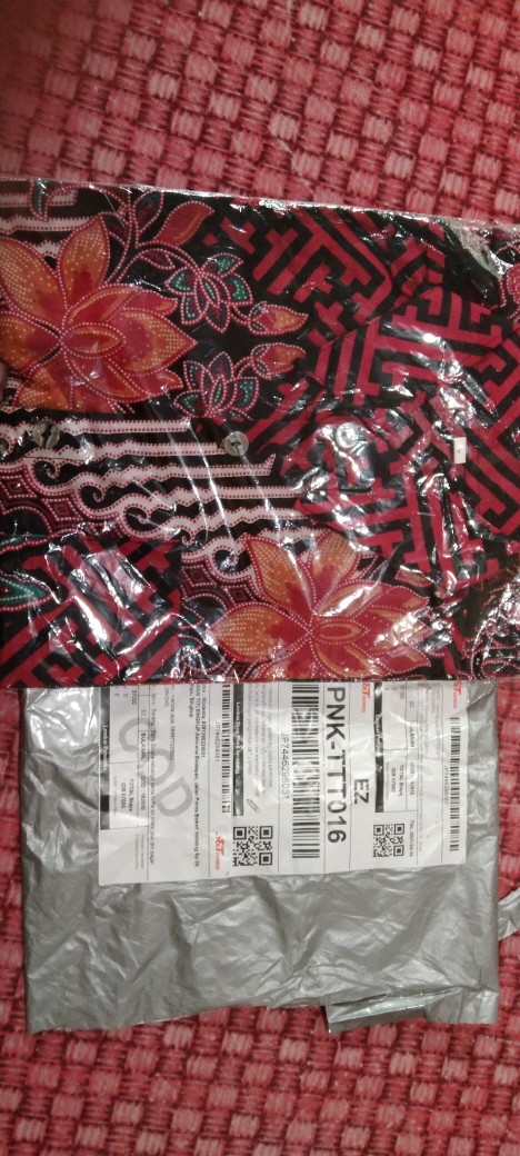 Batik Couple Keluarga Sania Ruffle Ori Ndoro Jowi Dnt Pagar Abang