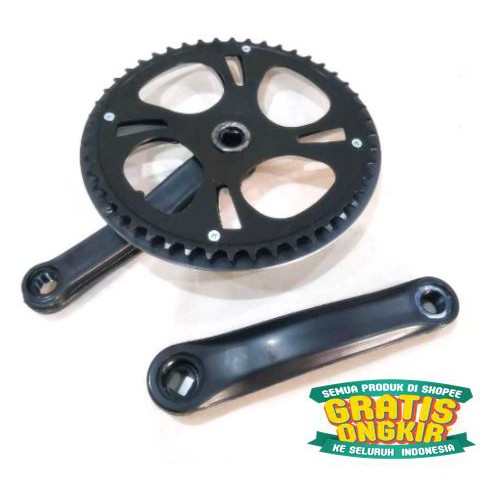 Promo Single Crank Sepeda MTB Minion Fixie Lipat Fixie Crankset 48T Murah