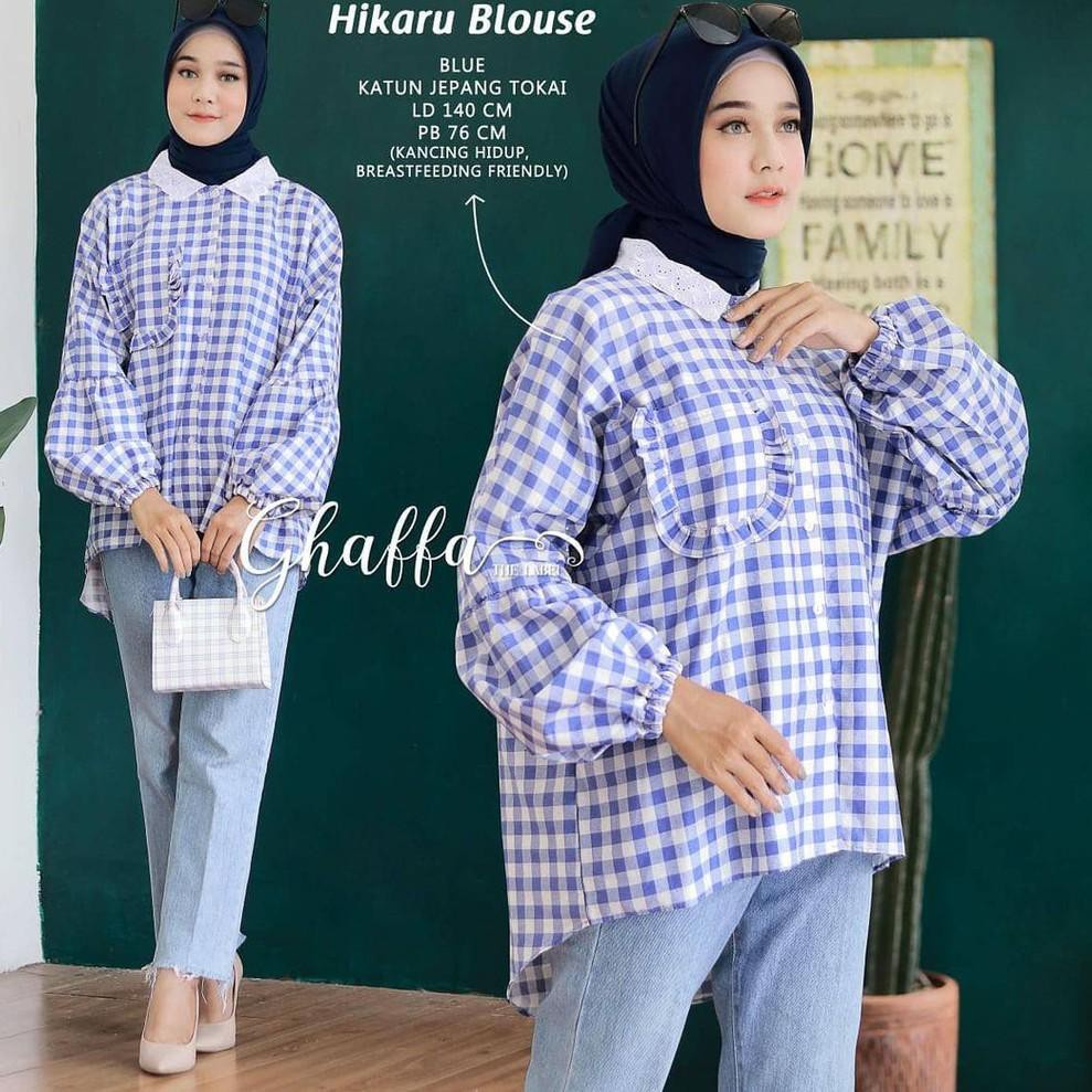NAYLA KEMEJA - OVERSIZE - JUMBO FIT TO XXL  NAYLA - BISA COD