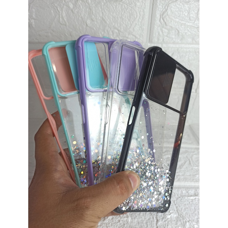 VIVO Y12/Y15/Y17/Y20/Y20i/Y51 2020 GLITTER CASE SLIDE KAMERA PROTECTION/Case Bling-Bling/Anti Crack