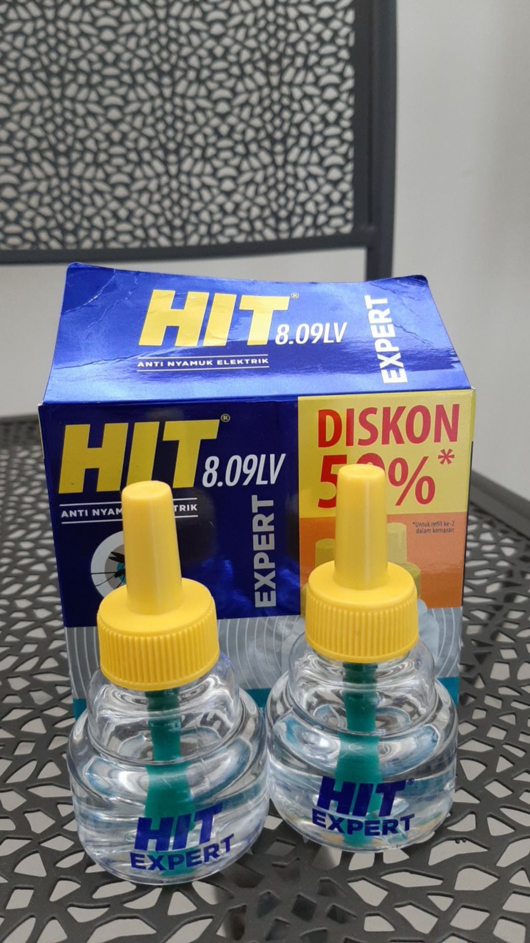 Hit Reffil Expert Isi 2 Pengusir Nyamuk Elektrik Wangi Fresh
