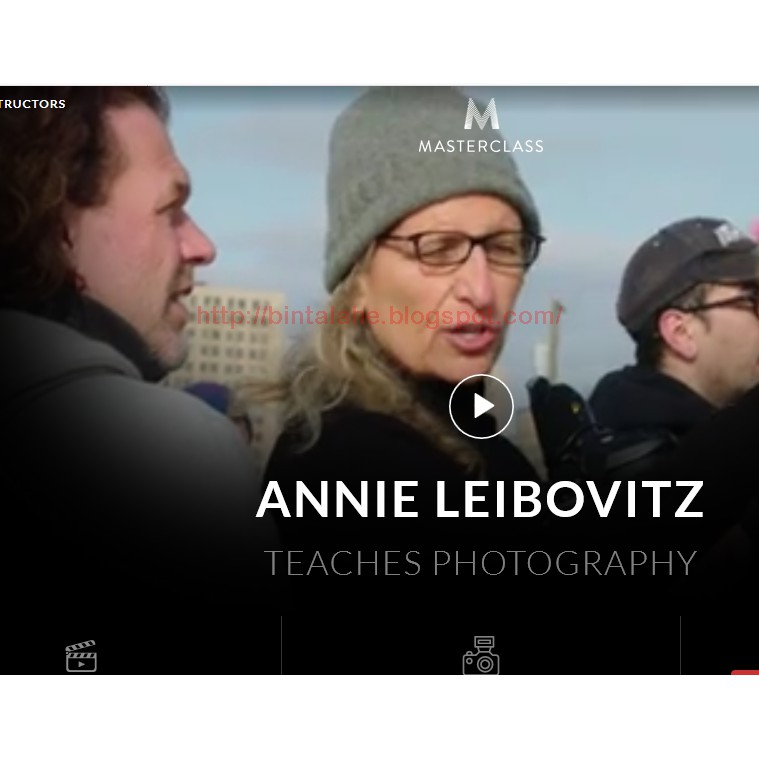 MasterClass Annie Leibovitz - Photography VIDEO LIMITED EDITION