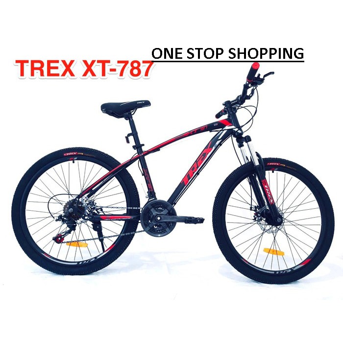 Sepeda Gunung MTB 26 TREX XT 787 21 Speed New Design 2019