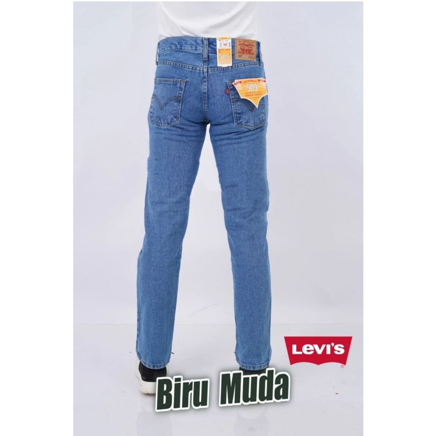 Celana Panjang Pria Standar / Celana Levis 505 Standar / Celana Jeans Levis Panjang