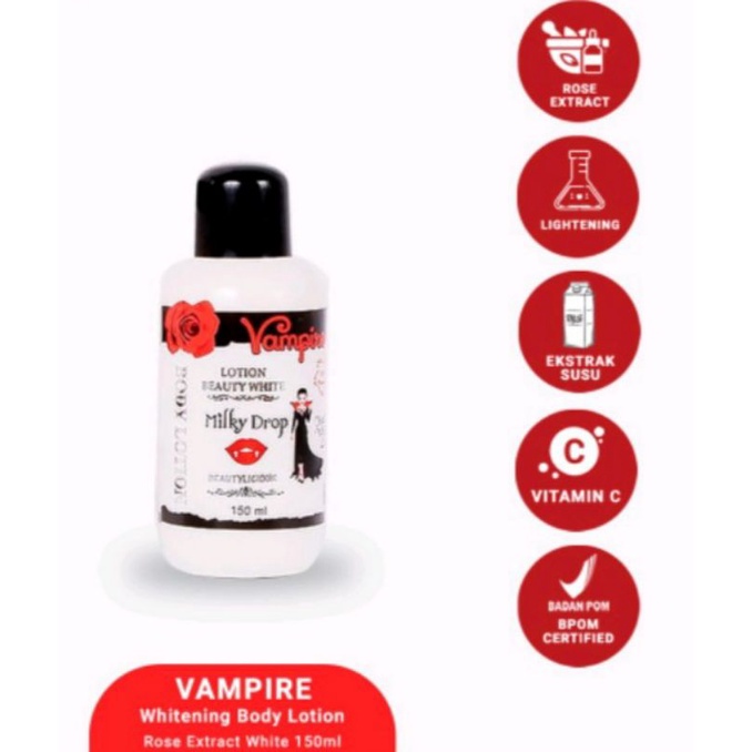 vampire hand and body lotion 150 ml