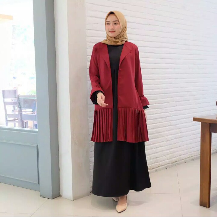 Gamis Sakura / maxi dress muslim / fashion gamis