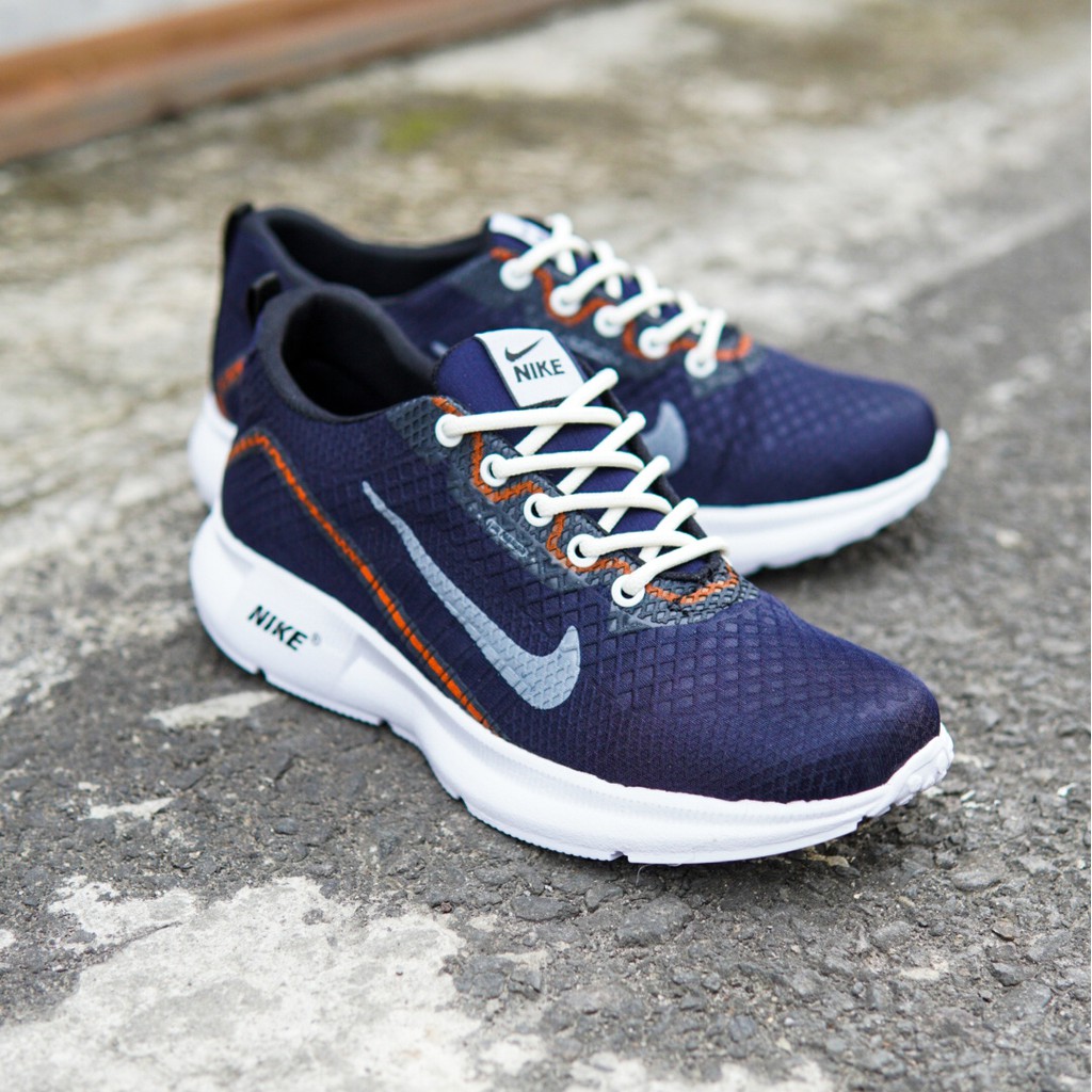 MS - COD Sepatu Sneakers Olahraga Pria Nike Ultra Navy Kasual Sport Cowok Dewasa Jogging Running