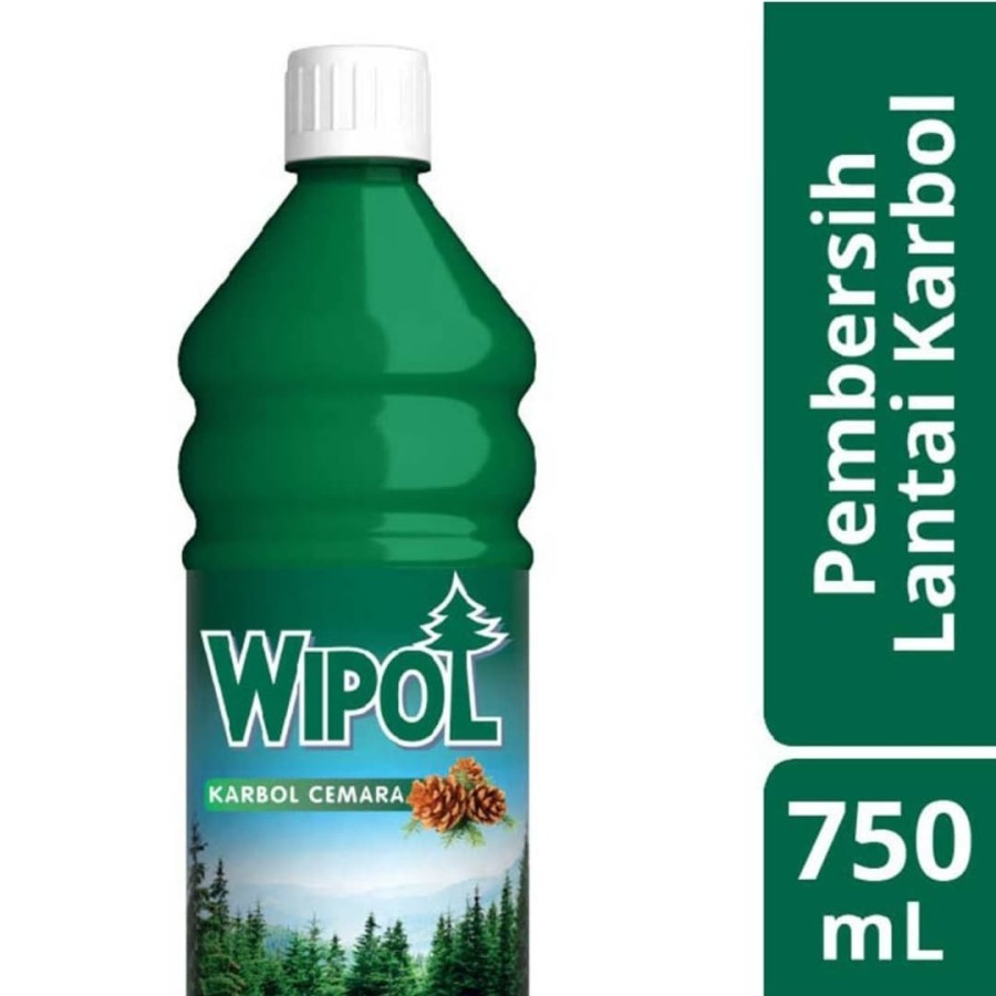 Wipol Karbol Cemara Botol 750 ml