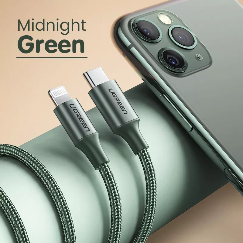 UGREEN Lightning Cable iPhone USB C to Lightning MFI Certified
