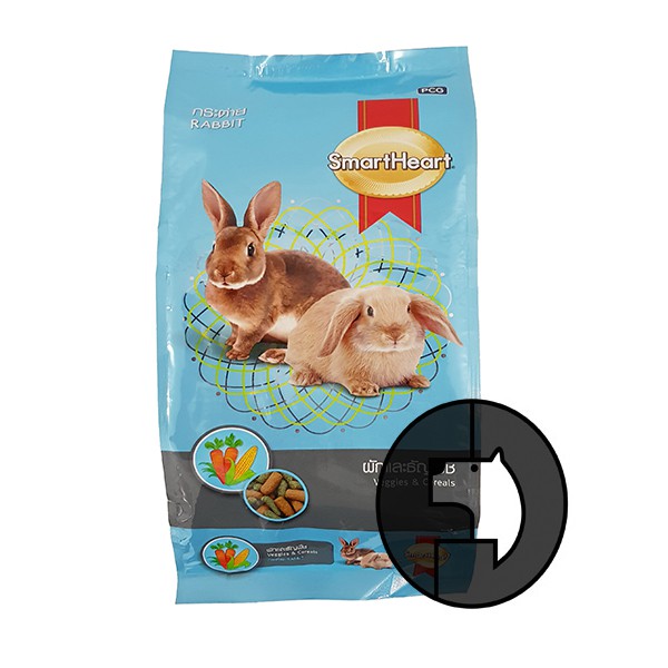 

smartheart 1 kg rabbit veggies and cereals