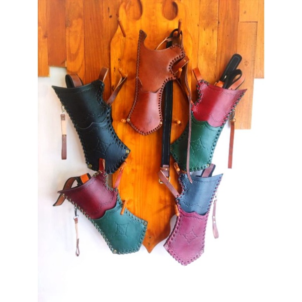 Quiver Kulit asli panahan horsebow/wadah arrow/tempat arrow/quiver horsebow