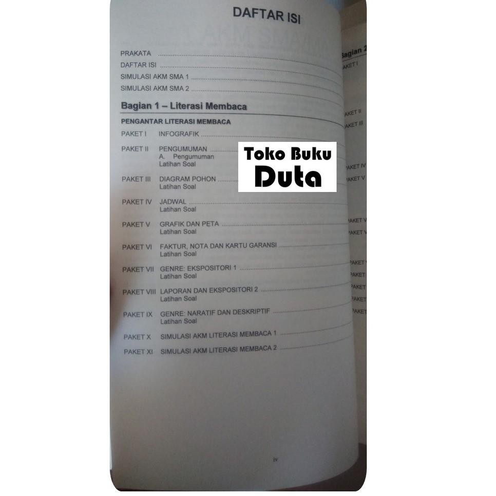 Product Impor Buku Soal Akm Asesmen Kompetensi Minimum Sma Ma Shopee Indonesia