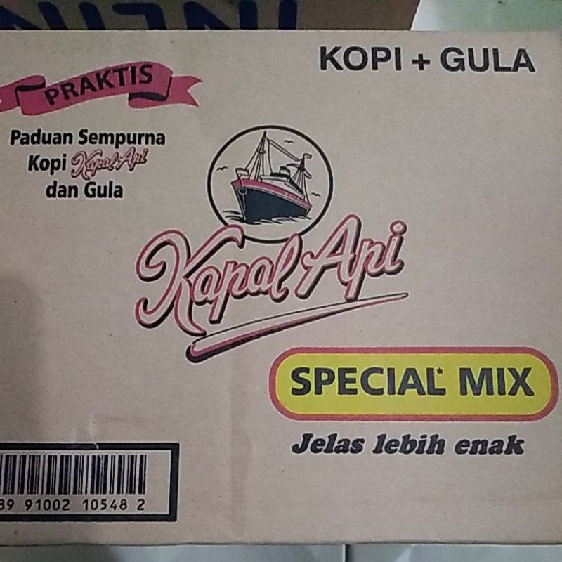 BARU 1 dus Kapal Api Spesial Mix  isi 12 renceng x 24gr