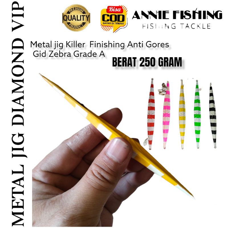 METAL JIG DIAMOND VIP 250 GRAM