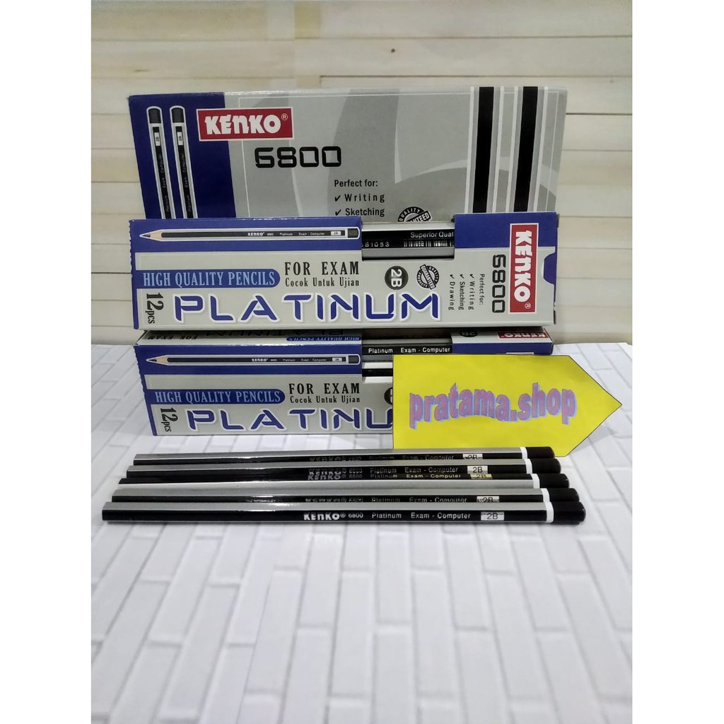 

Pensil Kenko 2B 6800 Platinum