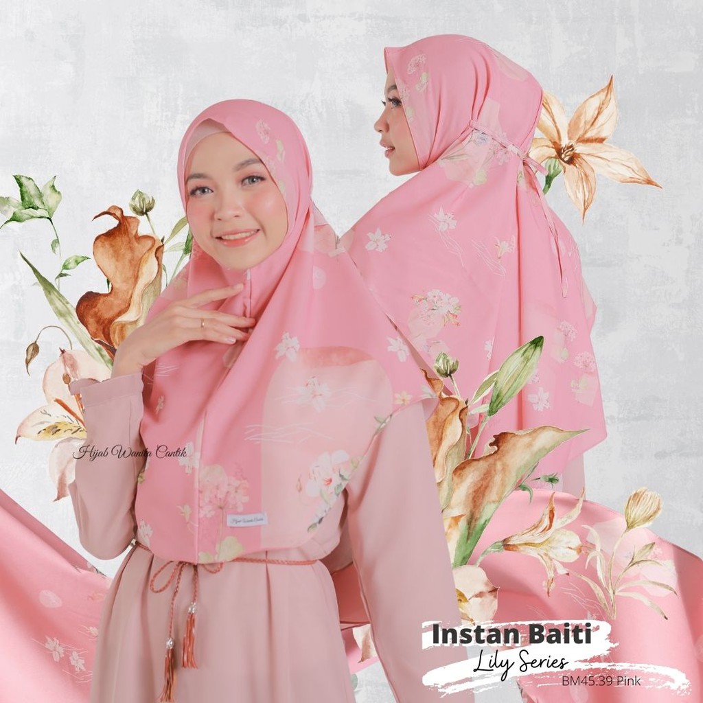 Hijabwanitacantik - Instan Baiti Lily | Hijab Instan | Jilbab Instan-1