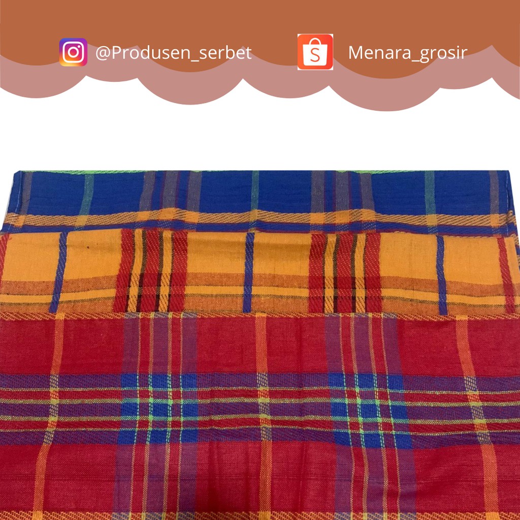 [KAIN LAP KOTAK] SERBET DAPUR TEBAL LEBAR
