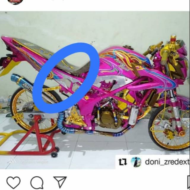 Pemanis rangka CB150R OLD/NEW depan belakang