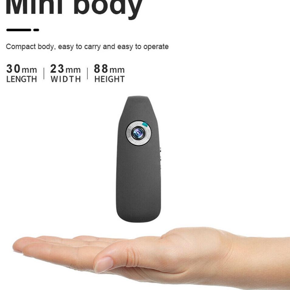[PRODUK HSMGO] Ip cam kamera cctv HD 1080P 130° Mini Camcorder Dash Cam Police Body Motorcycle Bike 