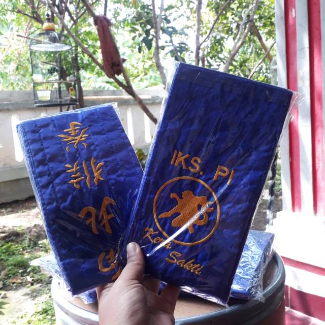 SABUK BIRU BORDIR IKSPI KERASAKTI MOTIF 1