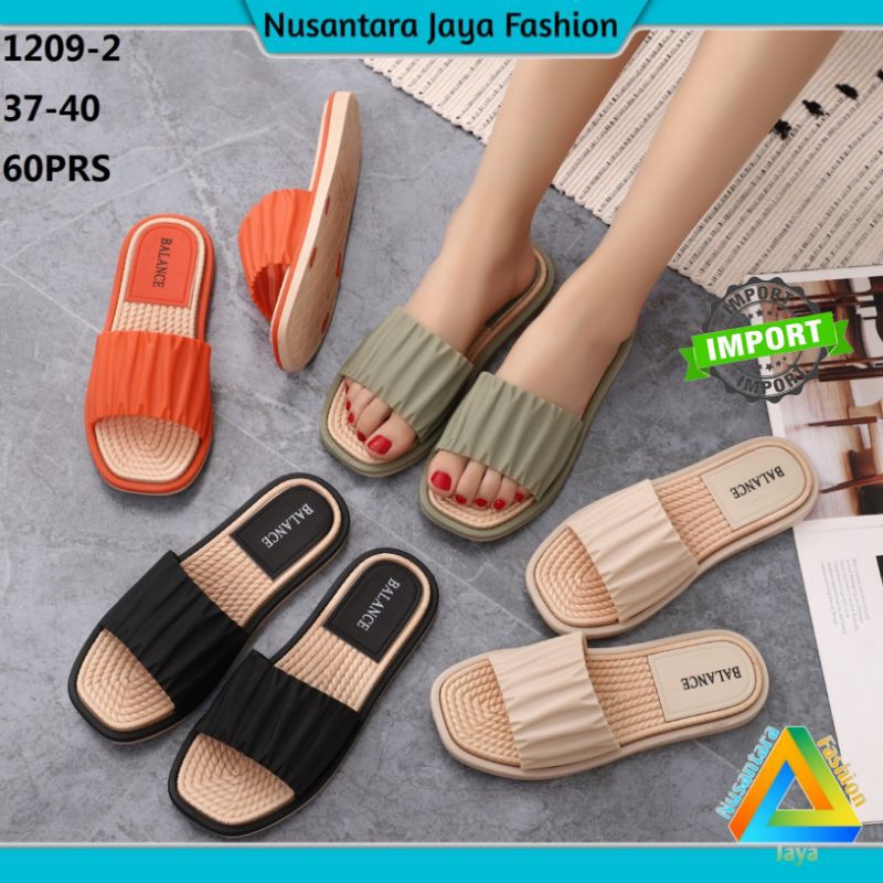 Sandal Selop Wanita Jelly Balance 1209