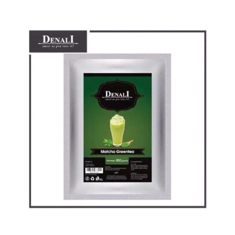 

Denali Powder Matcha Greentea Flavour Bubuk