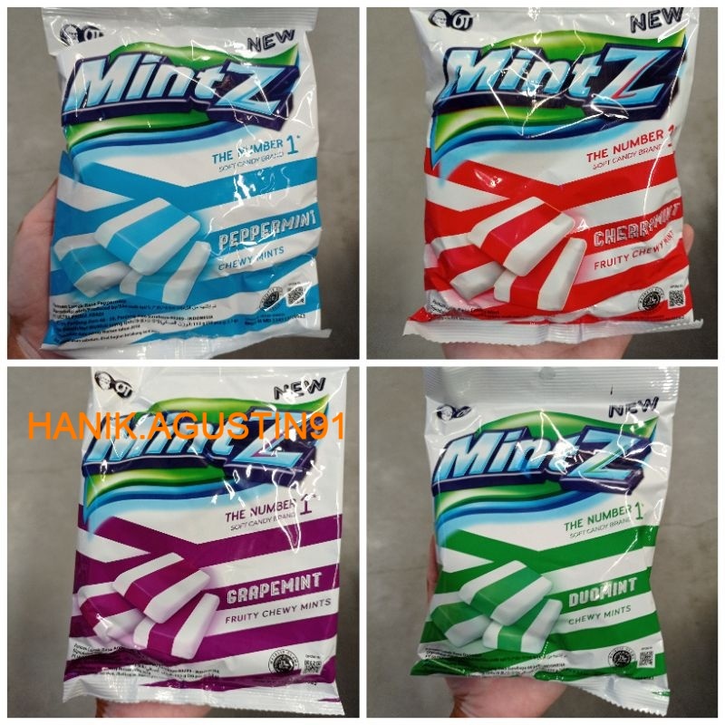 

Permen MINTZ Chewy Mint Lunak (isi 50 pcs)