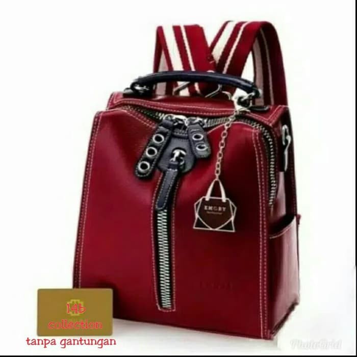Backpack Emory Tas Ransel Wanita Kulit Tas Ransel Wanita Murah Fashion    DA00911