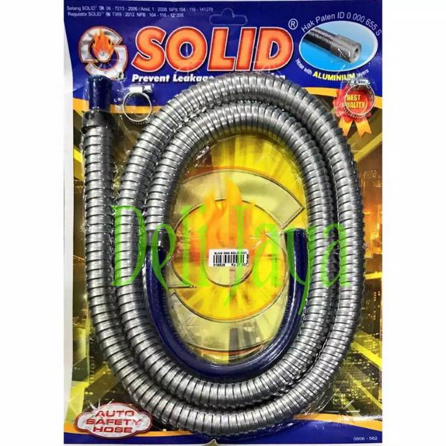 Selang Gas Lapis Besi SOLID Selang Gas Metal