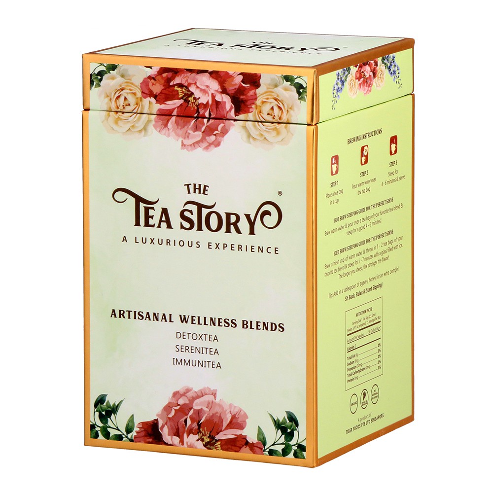 

The Tea Story Artisanal Wellness Blends Assorted Tea Box