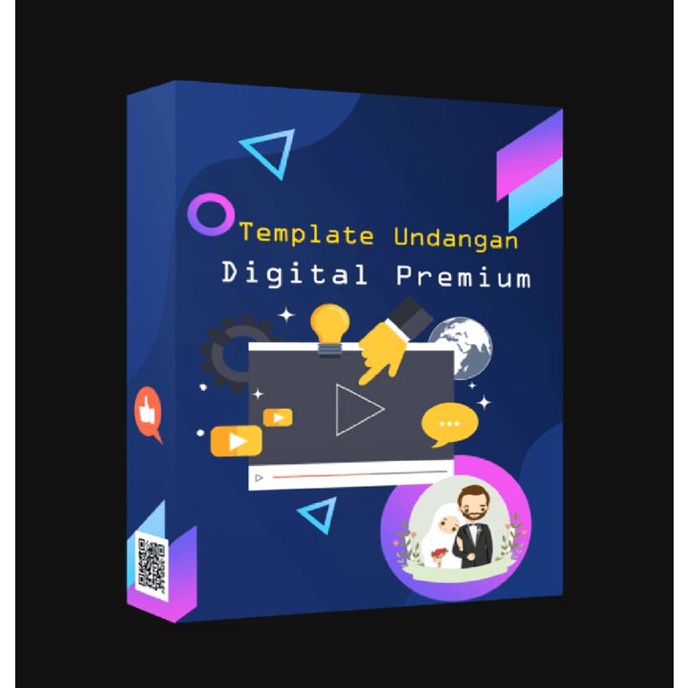Template undangan digital premium PPT
