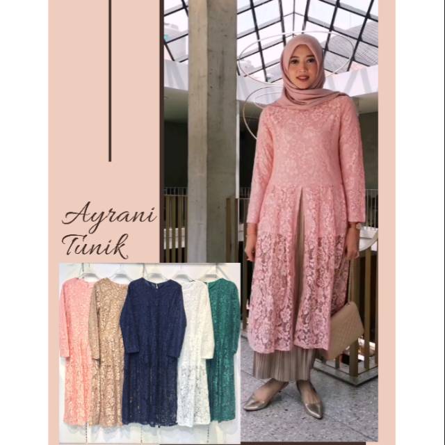 AYRANI TUNIK BROKLAT