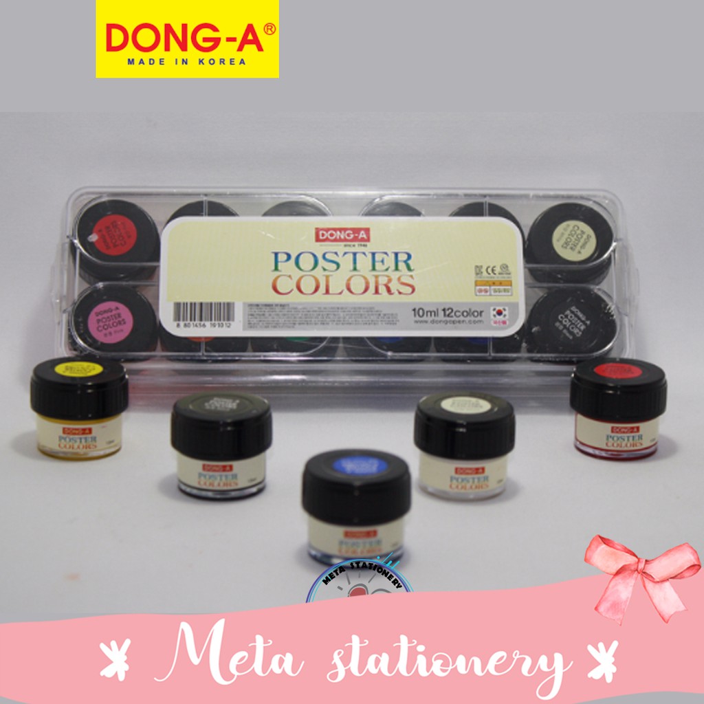 

Cat Poster Dong-A 10ml isi 12 warna