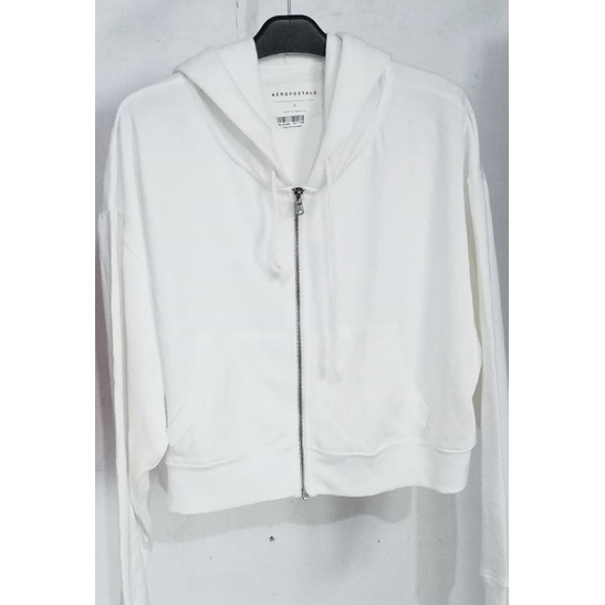 Aeropostale Hoodie Basic Lengan Panjang wanita Original
