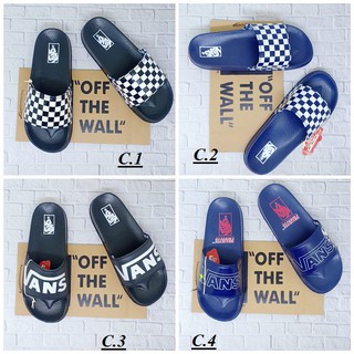 double strap vans slides