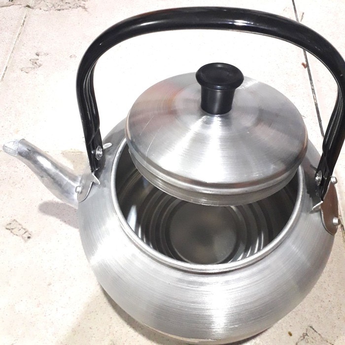 NEW. TEKO KETTLE 20CM PEMANAS MASAK AIR KOMPOR GROSIR