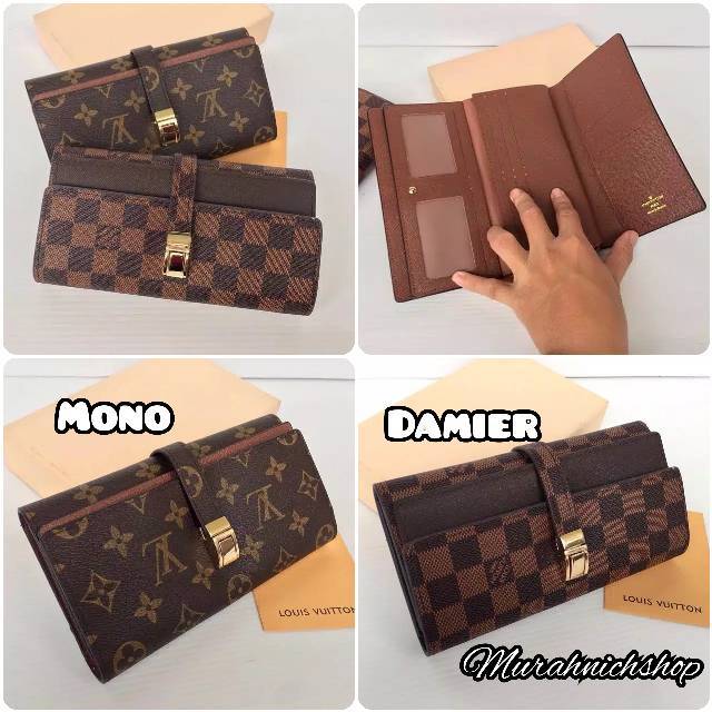 Murahnich  DOMPET LV LIPAT KUALITAS SEMIPREMIUM/ DOMPET WANITA LV PUSH
