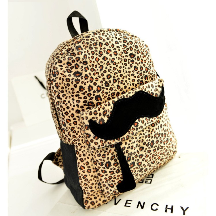 JB675 FRENCH MUSTACHE SINGLE POCKETBACKPACK