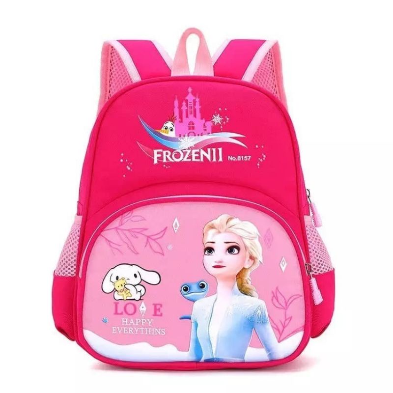 TAS ANAK PEREMPUAN FROZEN KARTUN LUCU TERBARU TAS CEWEK MURAH SD TK