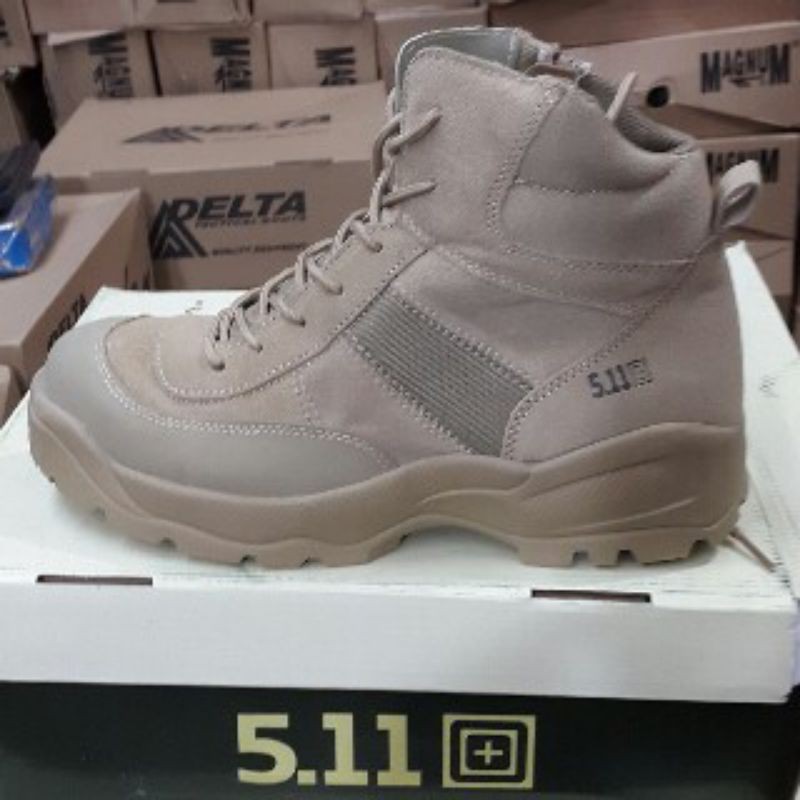 Sepatu PDL army Bootas 511 gurun tinggi 6inch