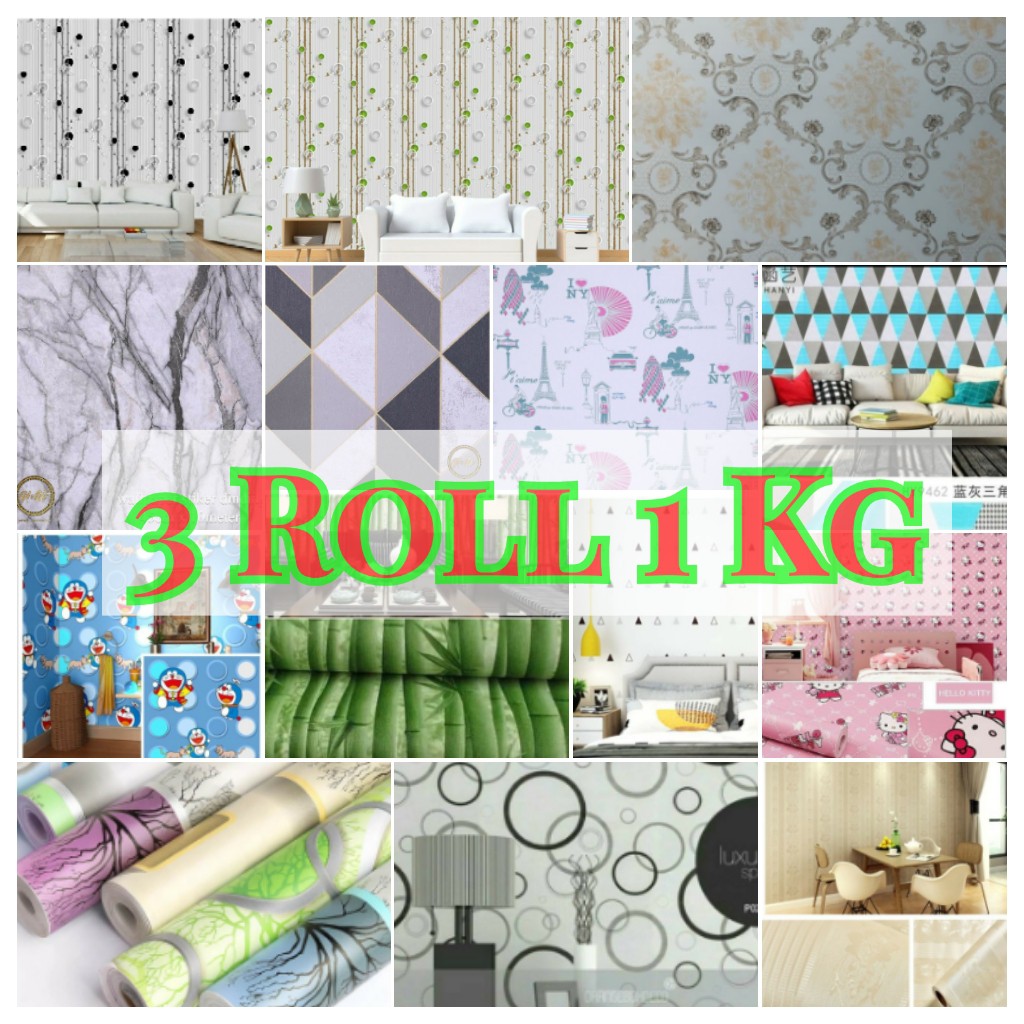Wallpaper Dinding Kamar Tidur - Wallpaper Tembok Ruang Tamu - Wallpaper Dapur - Tempat Masak 5M Vari