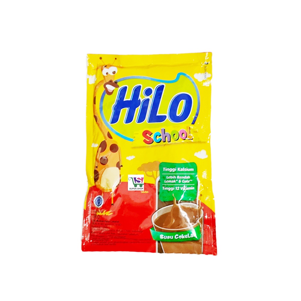 

Hilo / Hi Lo School Susu Cokelat Bubuk 30 Gram SATUAN