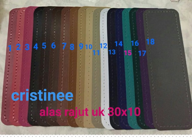 Alas tas rajutan uk 30 x 10 (1pcs)